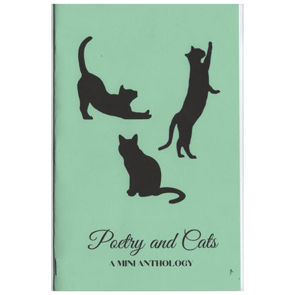 GREEN COVER | Poetry & Cats | A Mini Anthology | Zine