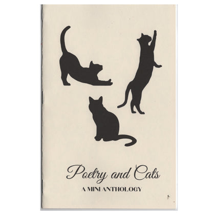 OFF-WHITE COVER | Poetry & Cats | A Mini Anthology | Zine